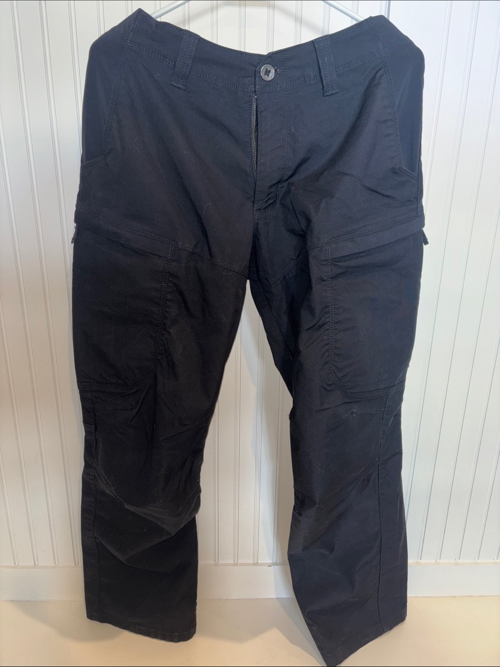 5.11 Tactical Apex Black Cargo Pants - Utility Pocket Design